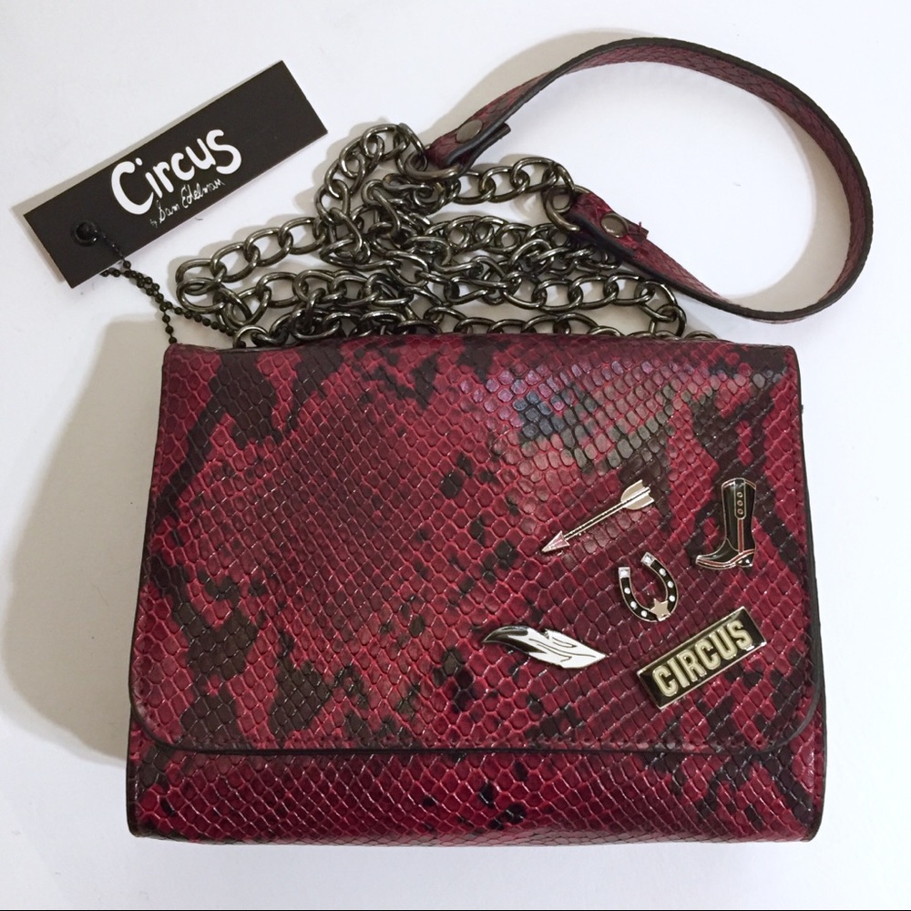 Sam Edelman Circus Crossbody Bag (Red)